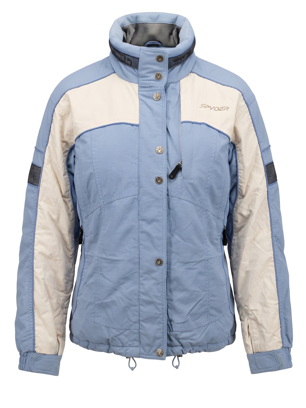 Spyder Light Blue and Cream Jacket